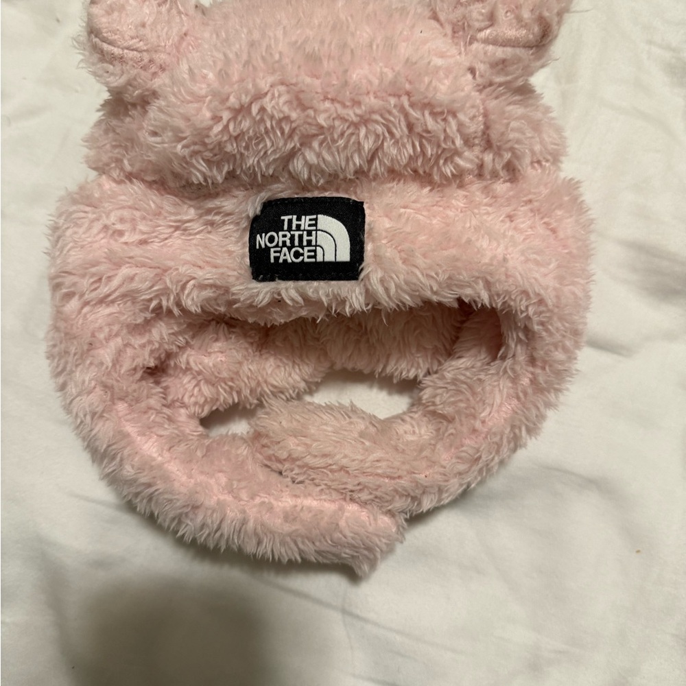 The North Face Kids Fuzzy Pink Hat